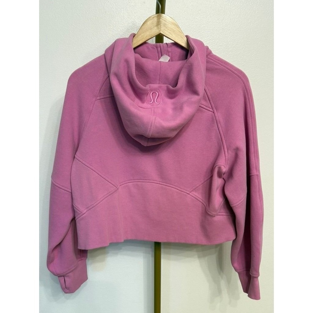 Lululemon Full Zip Scuba Hoodie Dahlia/Mauve/Pink XS/S MSRP $118 - Picture 7 of 9